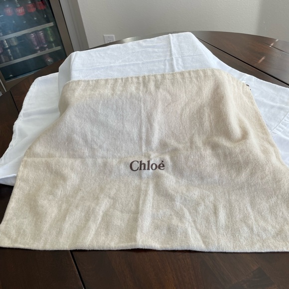 Chloe Handbags - Chloe. Large dust bag. See pics for measurements. Clean, no rips, tears